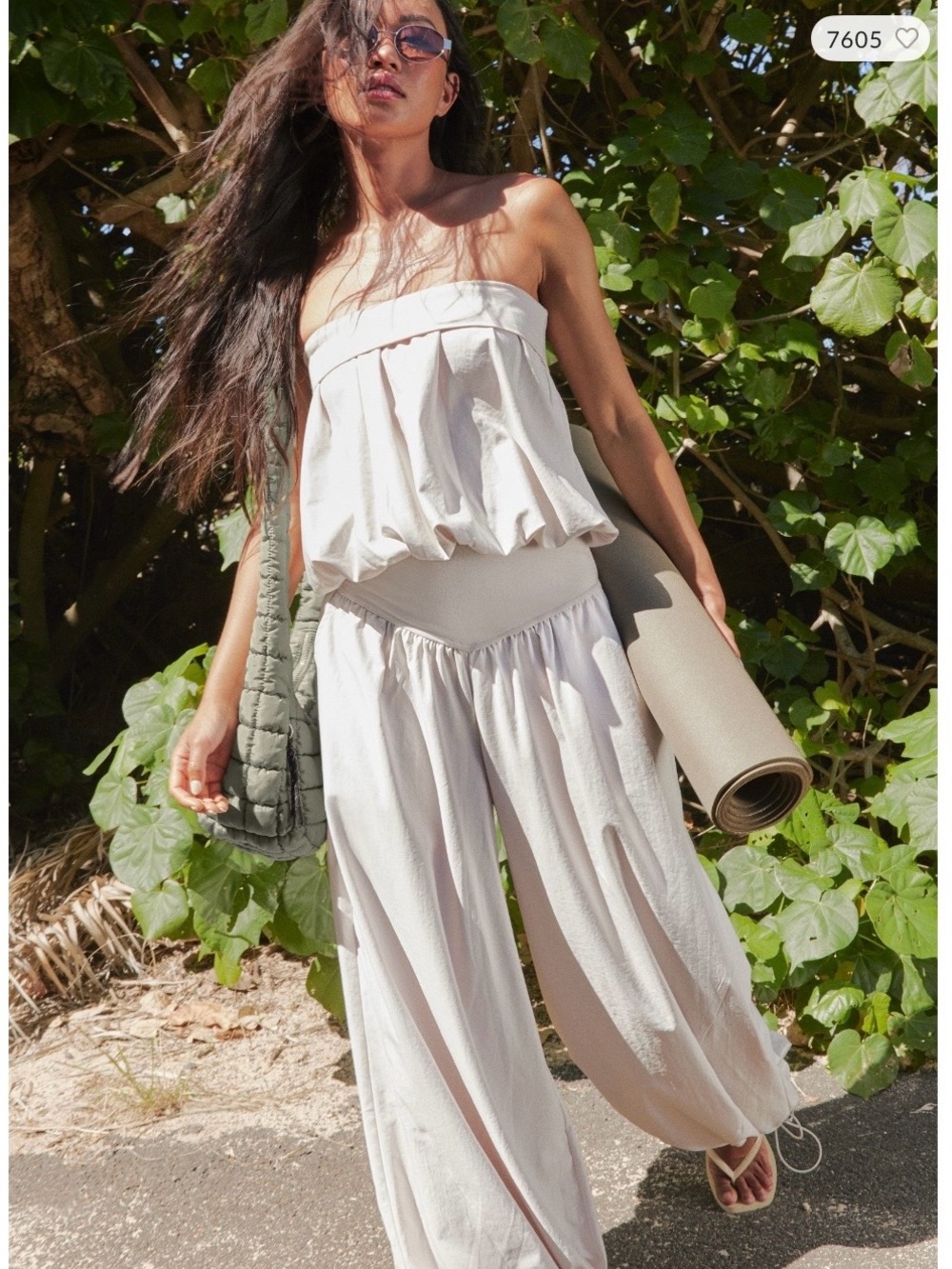 FP Movement Two piece bubble hem set